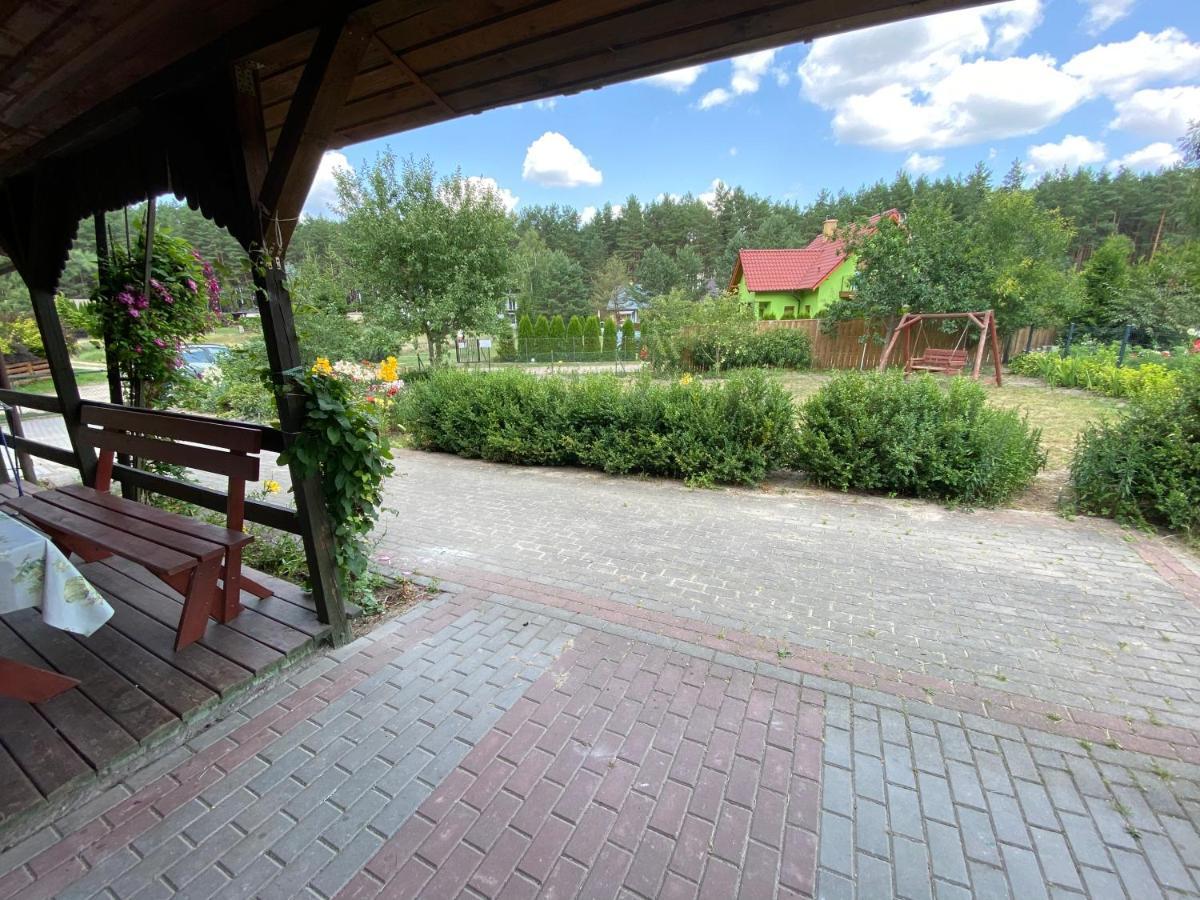 Domek Letniskowy Nad Jeziorem Wiejskim Lakie ภายนอก รูปภาพ