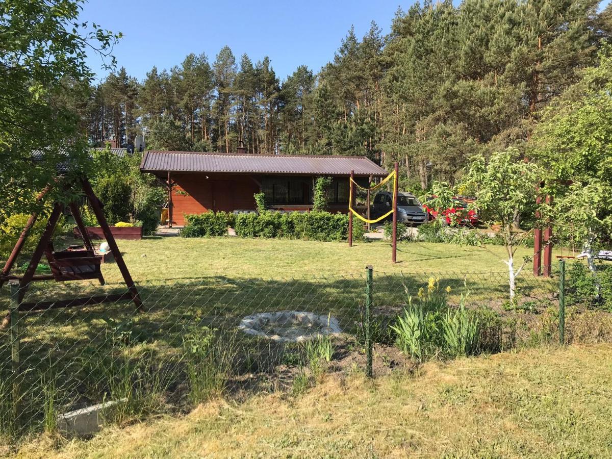 Domek Letniskowy Nad Jeziorem Wiejskim Lakie ภายนอก รูปภาพ
